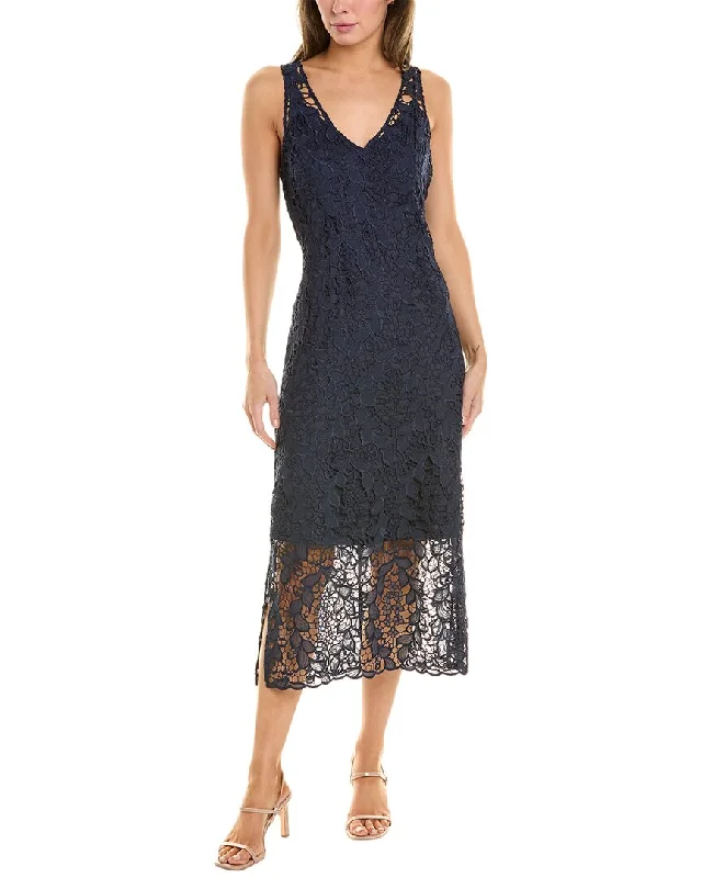 ladies-midi-dress-vacation-wear-Johnny Was Natalie Midi Dress