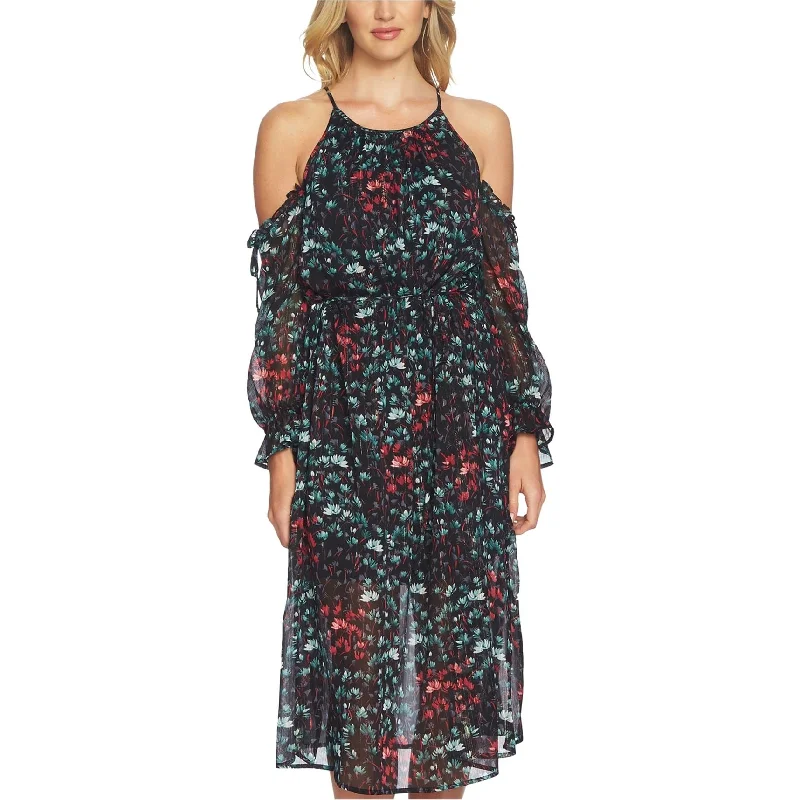 ladies-floral-dress-budget-friendly-1.State Womens Floral A-Line Dress