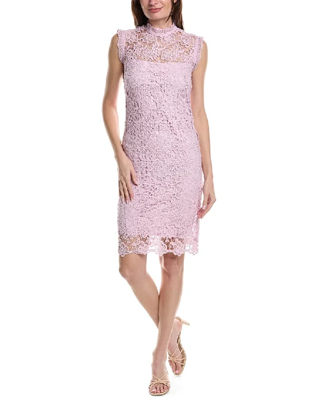 ladies-midi-dress-photo-ready-Nanette Nanette Lepore Fanciful Lace Midi Dress