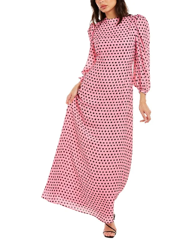 ladies-maxi-dress-winter-layering-Olivia Rubin Elizabeth Maxi Dress