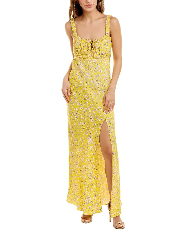 ladies-maxi-dress-shimmer-finish-Nicholas Nina Maxi Dress