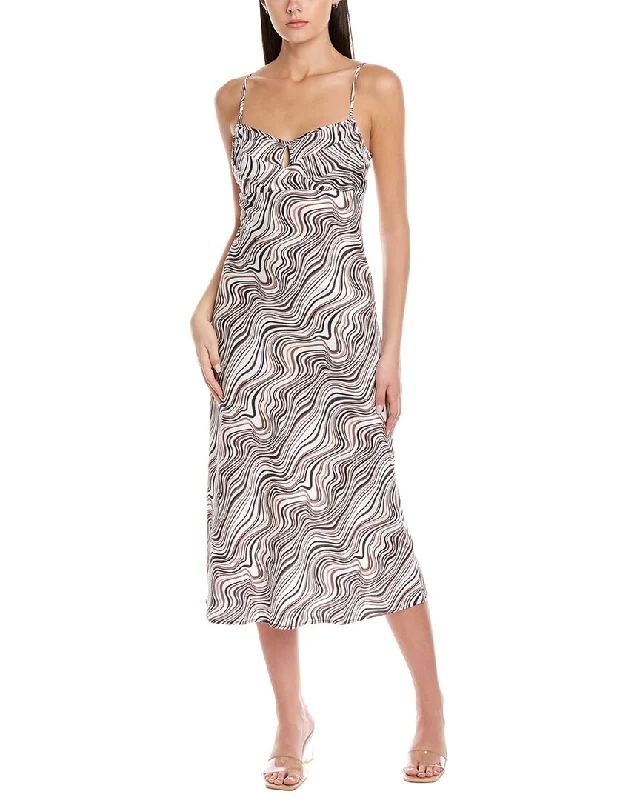 ladies-maxi-dress-pleated-skirt-C/MEO COLLECTIVE Attracted To Maxi Dress