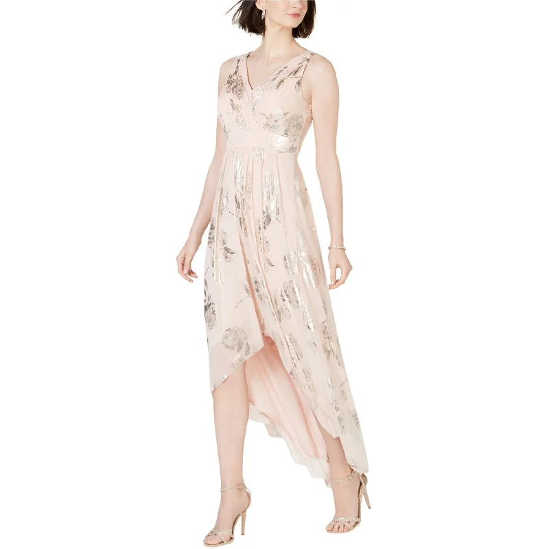 ladies-floral-dress-glamorous-Jessica Howard Womens Floral High-Low Dress