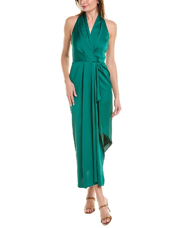 ladies-midi-dress-minimalist-Joseph Ribkoff Halter Midi Dress