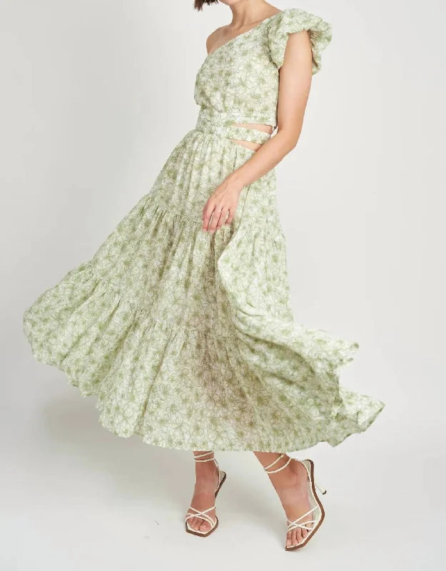 ladies-maxi-dress-tie-dye-Jemma Maxi Dress In Moss Green