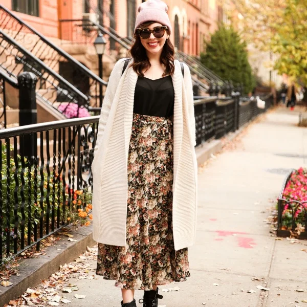 Floral skirt